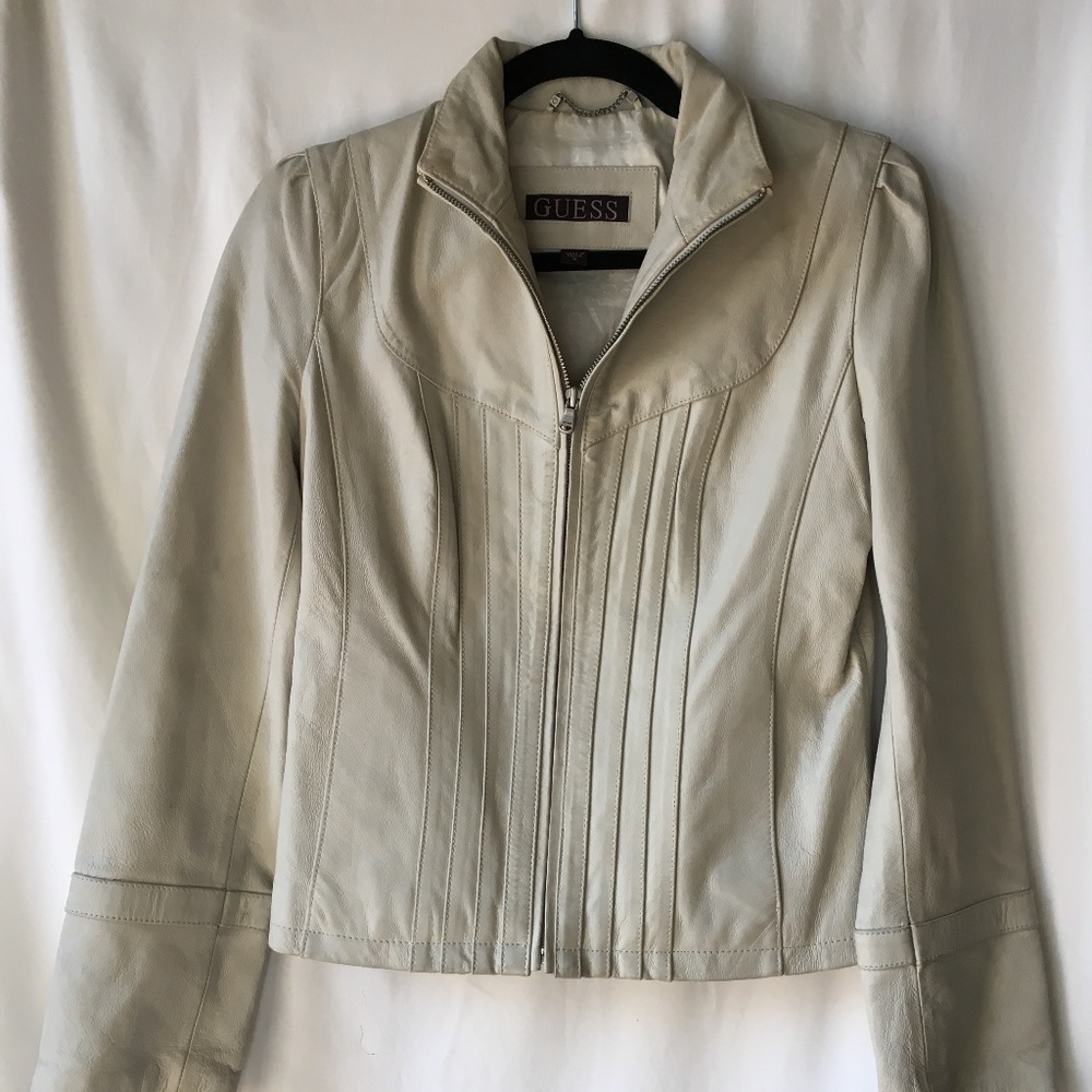 Guess Leather Moto Jacket